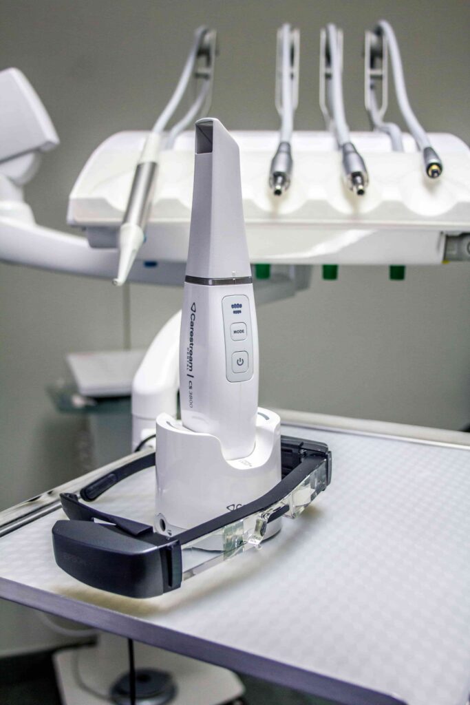 How Ensley Orthodontics Follows AAO Standards: Personal Touch 2 orthodontic tools inside office on table